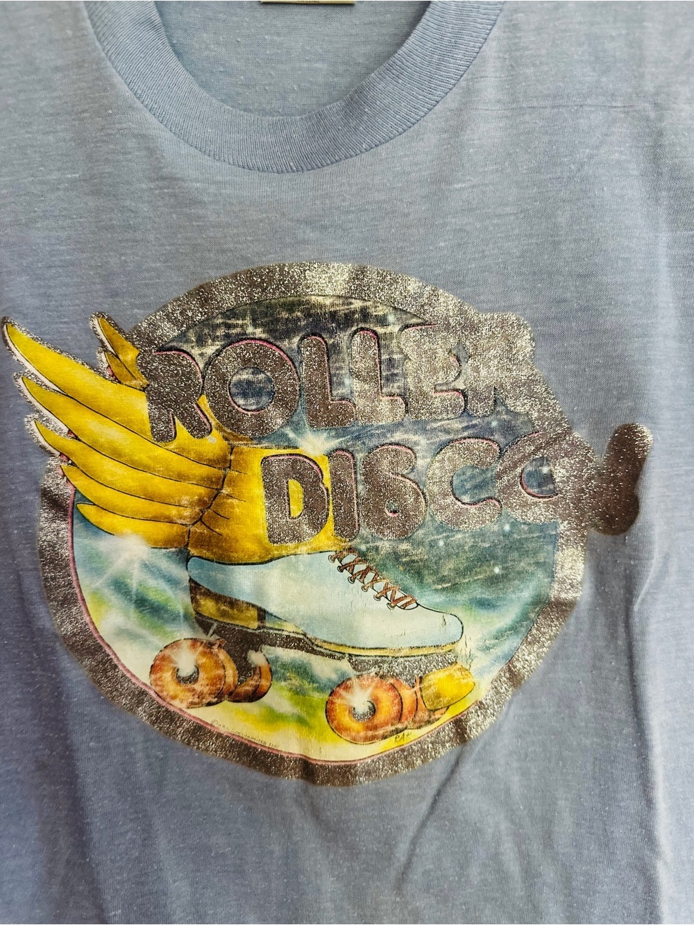 1970s “ ROLLER DISCO” Babt t shirt - Picture 2 of 5